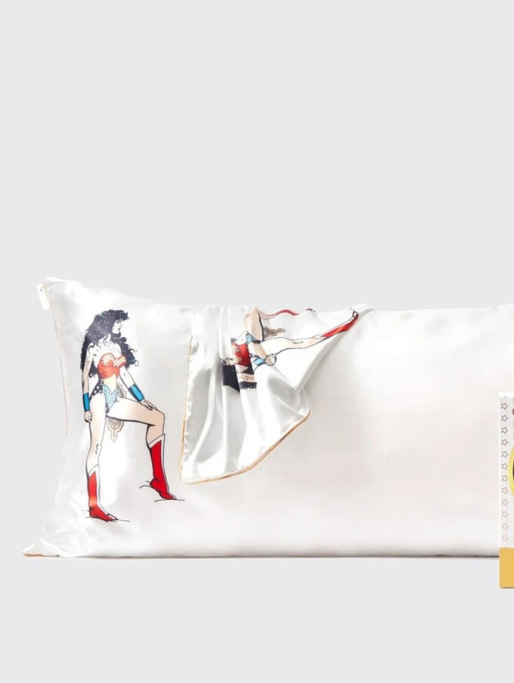 Kit-sch Wonder Woman Satin Believe in Wonder King Size Pillow Case.